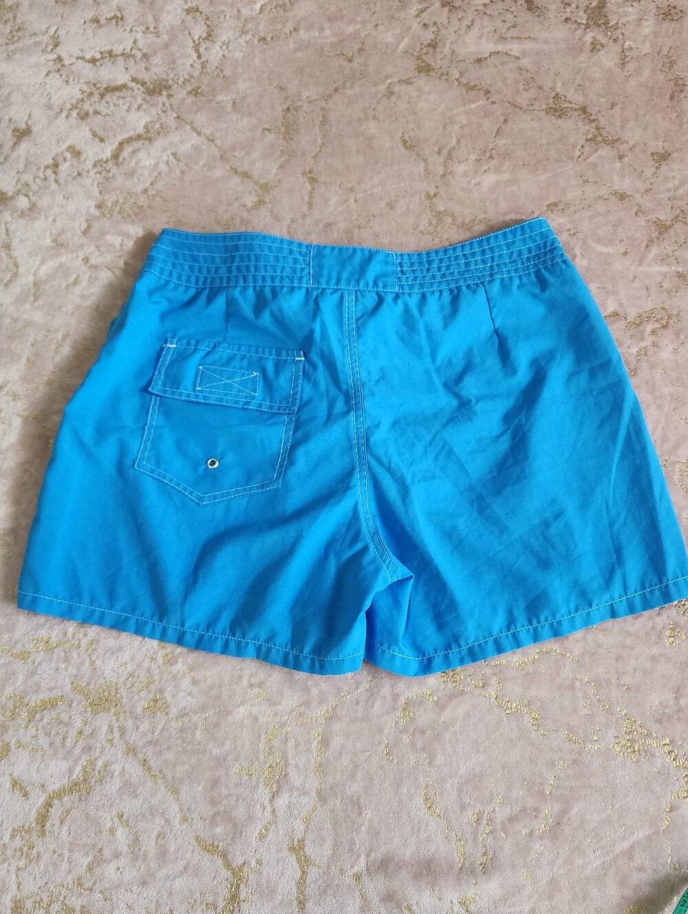 BODY GLOVE | Women's Blue Drawstring Swim/Active Shorts
